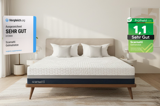 Scarnatti Excellence Gel Memory Matras 27 cm